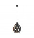 Carlton Wire Frame Pendant Ceiling Light Black Copper-1