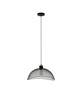 Pompeya Dome Pendant Ceiling Light Black