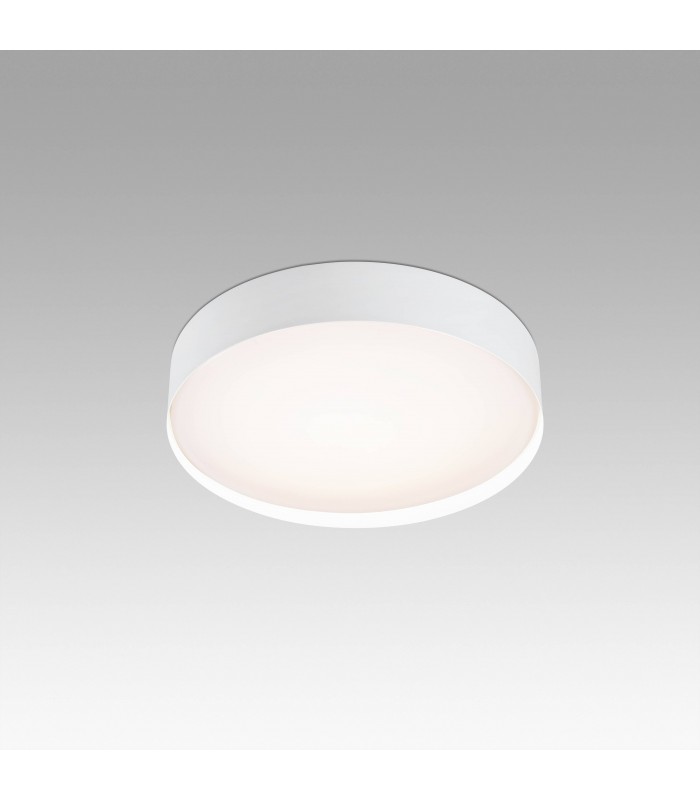 LED Round Bathroom Flush Ceiling Light White IP44 - 3
