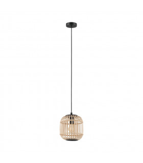 Bordesley Dome Pendant Ceiling Light Black