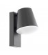 1 Light Outdoor Wall Downlight Anthracite IP44, E27 - 1