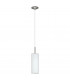 Troy 1 Light Ceiling Pendant Satin Nickel, E27 - UK Stock