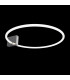 Anillo Modern Integrated LED Wall Lamp Chrome 3000K-2