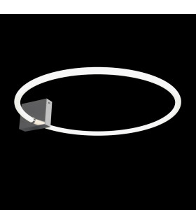 Anillo Modern Integrated LED Wall Lamp Chrome 3000K-2