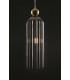 Antic Modern Slim Pendant Ceiling Light Gold Glass Grey Shade-3