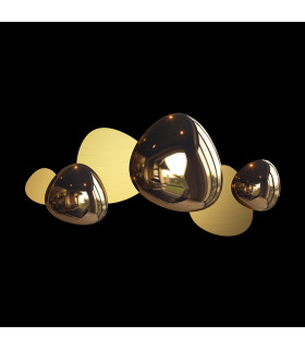Jack-stone Modern Integrated LED Wall Lamp Gold 3000K-2