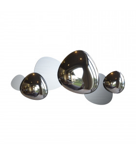 Jack-stone Modern Integrated LED Wall Lamp Nickel 3000K-1