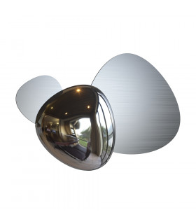 Jack-stone Modern Integrated LED Wall Lamp Nickel 3000K-1
