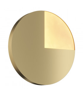 Jupiter Modern Integrated LED Wall Lamp Brass 3000K-1