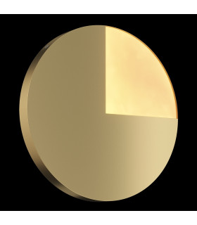 Jupiter Modern Integrated LED Wall Lamp Brass 3000K-2