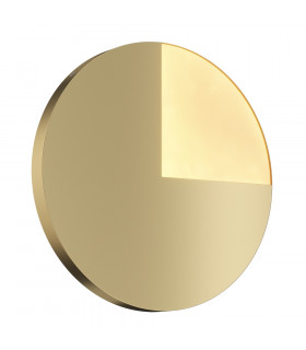 Jupiter Modern Integrated LED Wall Lamp Brass 3000K-1