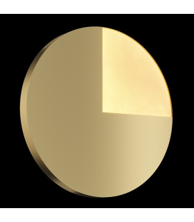 Jupiter Modern Integrated LED Wall Lamp Brass 3000K-2