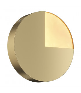 Jupiter Modern Integrated LED Wall Lamp Brass 3000K-1