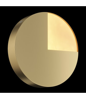 Jupiter Modern Integrated LED Wall Lamp Brass 3000K-2