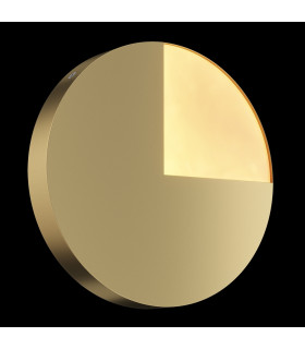 Jupiter Modern Integrated LED Wall Lamp Brass 3000K-2