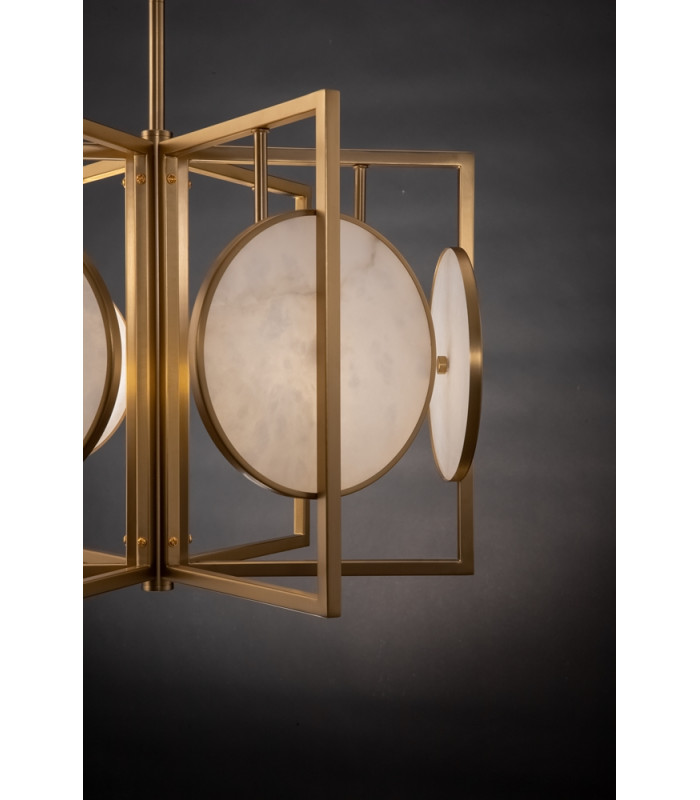 Marmo Modern Pendant Ceiling Light Gold-4