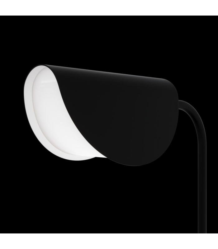 Mollis Modern Table Lamp Black Acrylic Shade-4
