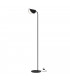 Mollis Modern Floor Lamp Black Acrylic Shade-1