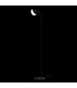 Mollis Modern Floor Lamp Black Acrylic Shade-2
