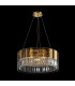 Wonderland Modern Cylindrical Pendant Ceiling Light Gold-2