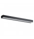 Orion Mirror Integrated LED Wall Lamp Black 4000K-1