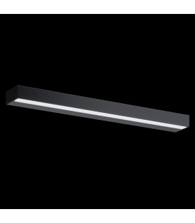 Orion Mirror Integrated LED Wall Lamp Black 4000K-2
