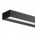 Orion Mirror Integrated LED Wall Lamp Black 4000K-3