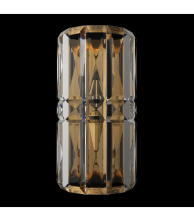Facet Neoclassic Glass & Crystal Wall Lamp Gold-2
