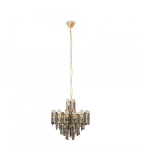 Flare Neoclassic Pendant Ceiling Light Gold