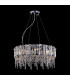 Hail Neoclassic Pendant Ceiling Light Chrome-2