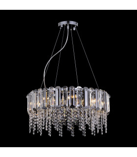 Hail Neoclassic Pendant Ceiling Light Chrome-2