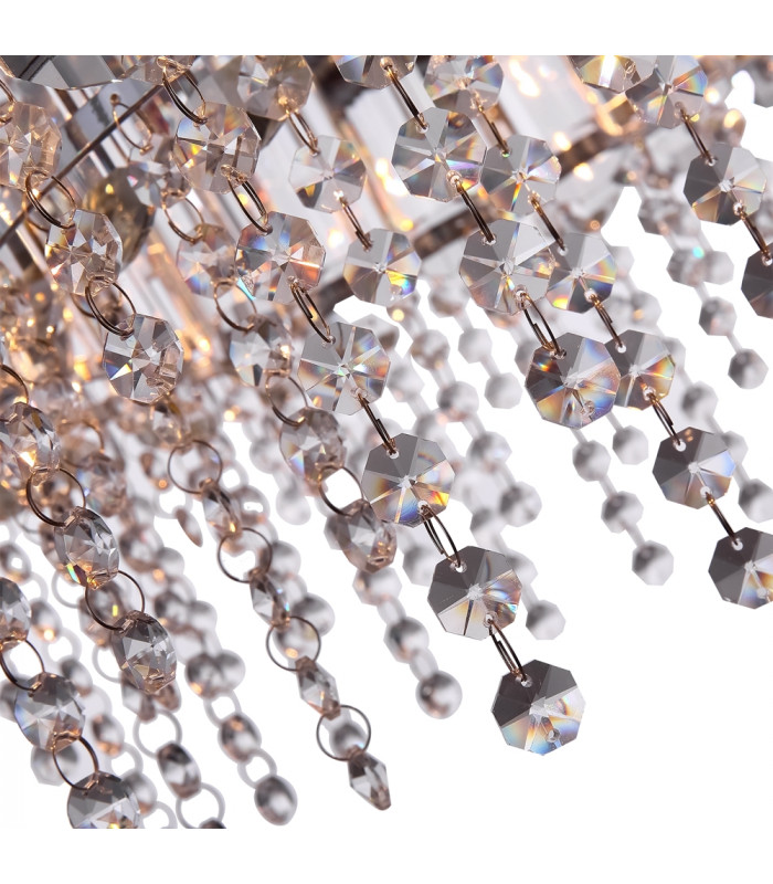 Hail Neoclassic Pendant Ceiling Light Chrome-3