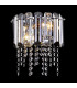 Hail Neoclassic Glass & Crystal Wall Lamp Chrome-2