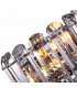 Hail Neoclassic Glass & Crystal Wall Lamp Chrome-3