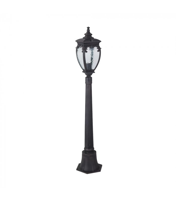 Fleur Outdoor Bollard Bronze Antique IP44