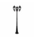 Fleur Outdoor Lamp Posts Bronze Antique IP44