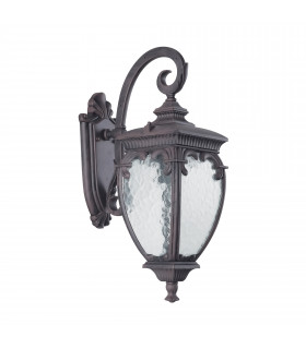 Fleur Outdoor Wall Lantern Bronze Antique IP44