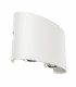 Strato Outdoor Up Down Wall Lamp White IP54 3000K-2
