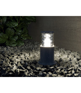 Bronx Outdoor Pedestal Light Black IP54-2