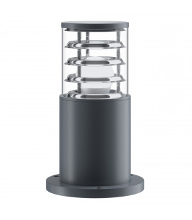 Bronx Outdoor Pedestal Light Grey IP54-1