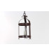 Villa 1 Light Aged Iron Traditional Indoor Lantern