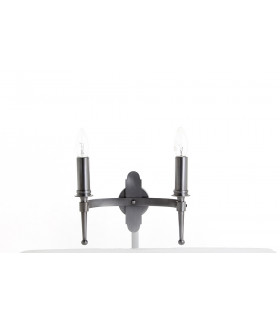 Blenheim 2 Light Sterling Wall Light