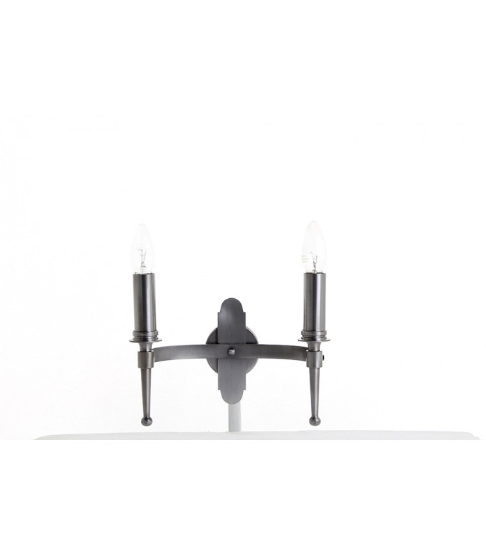 Blenheim 2 Light Sterling Wall Light