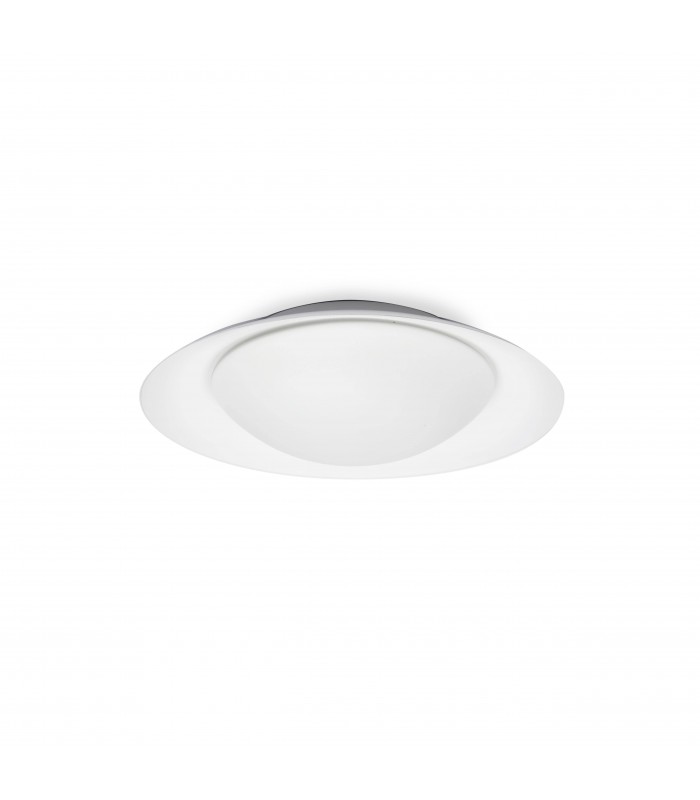 LED Indoor Medium Flush Wall Light White - 1