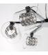 Sonja 6 Light Chrome Ceiling Pendant-2
