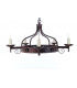 Forge 5 Light Aged Iron Ceiling