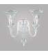 Stara Lead Crystal 2 Light Wall Lamp CB05444/02/WB