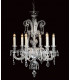 Liberec Georgian Lead Crystal Multi Arm Chandelier