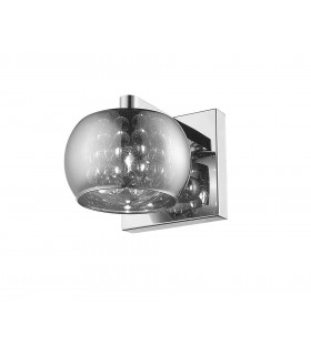 Deni 1 Light Chrome Wall Light-1