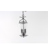 Winchester 2 Light Polished Chrome Indoor Lantern